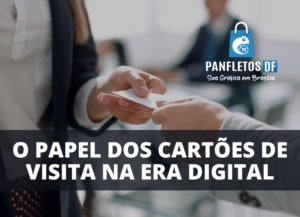 Read more about the article O Papel dos Cartões de Visita na Era Digital: 8 fatores