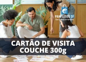 Read more about the article Cartão de Visita Couche 300g – porque você precisa de um!