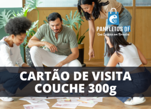 Cartão de Visita Couche 300g