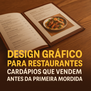 Design Gráfico para Restaurantes: Cardápios que Vendem Antes da Primeira Mordida