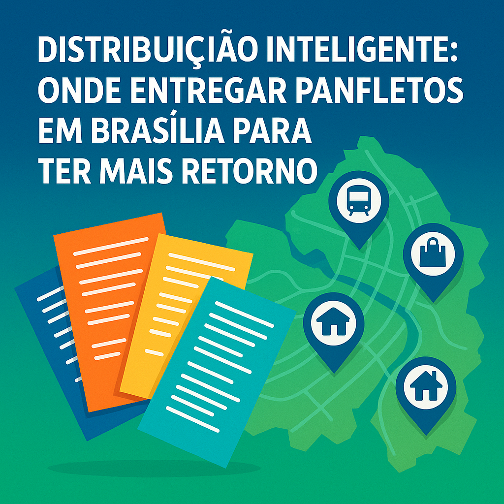 Leia mais sobre o artigo Distribuição inteligente: onde entregar panfletos em Brasília para ter mais retorno