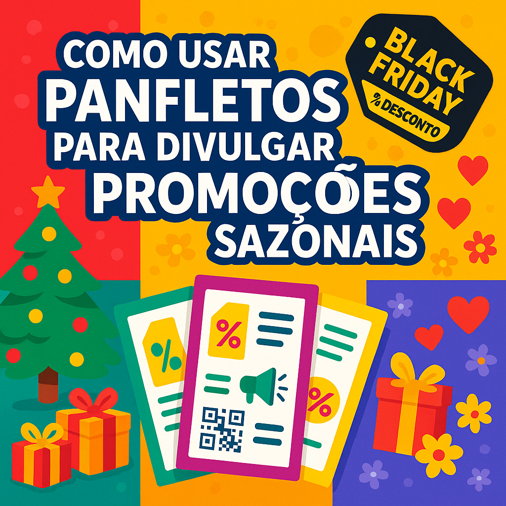Leia mais sobre o artigo Como usar panfletos para divulgar promoções sazonais (Natal, Black Friday e datas comemorativas)