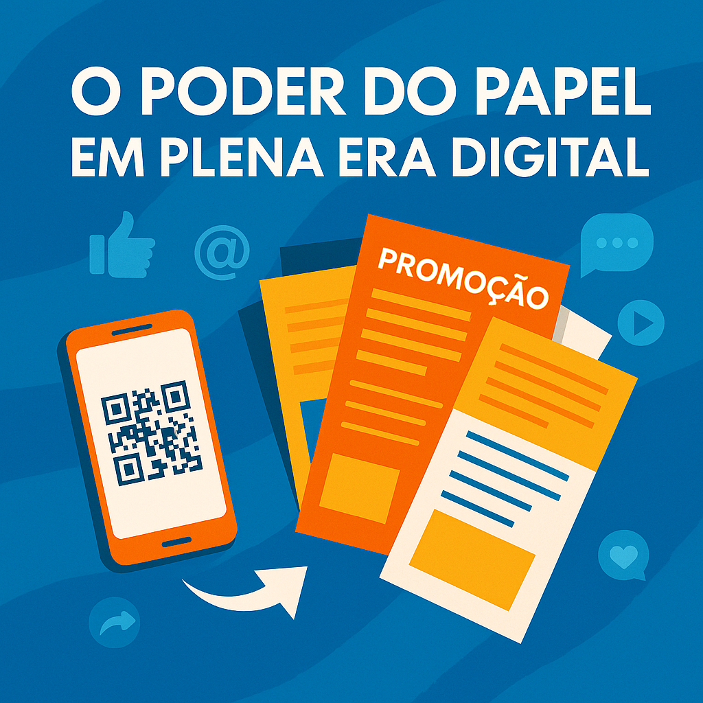poder do papel em plena era digital: por que os panfletos continuam imbatíveis em Brasília