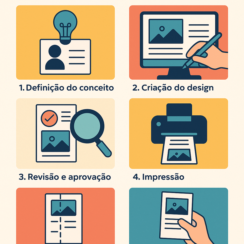 Do conceito à entrega: o passo a passo da impressão de panfletos profissionais