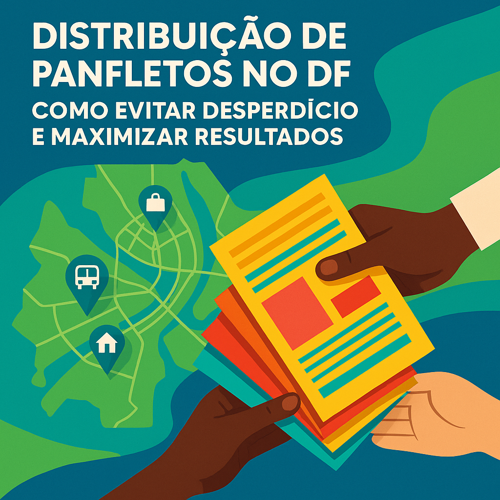 Distribuição de panfletos no DF: como evitar desperdício e maximizar resultados