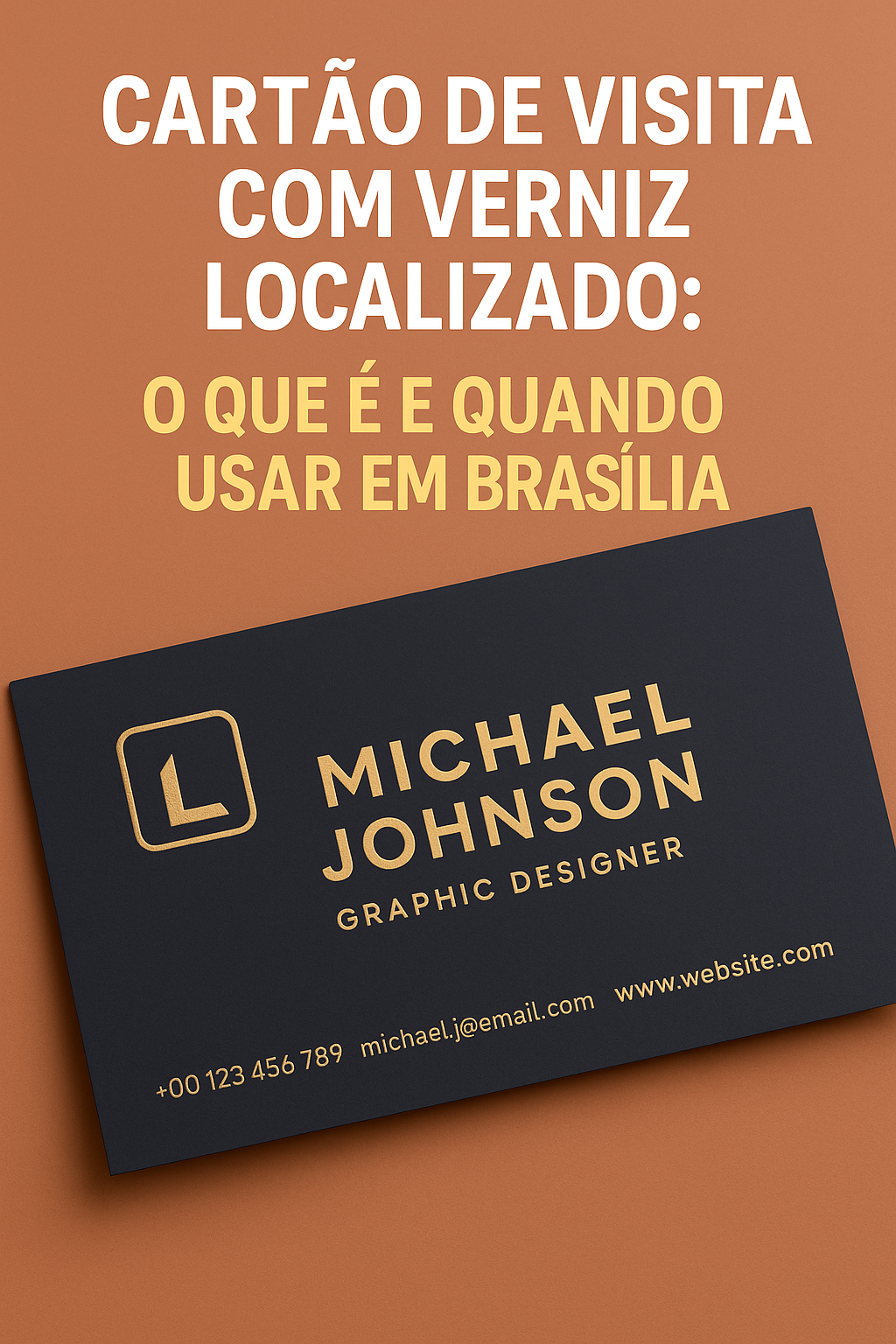 Cartão de Visita com Verniz Localizado: O Que É e Quando Usar em Brasília