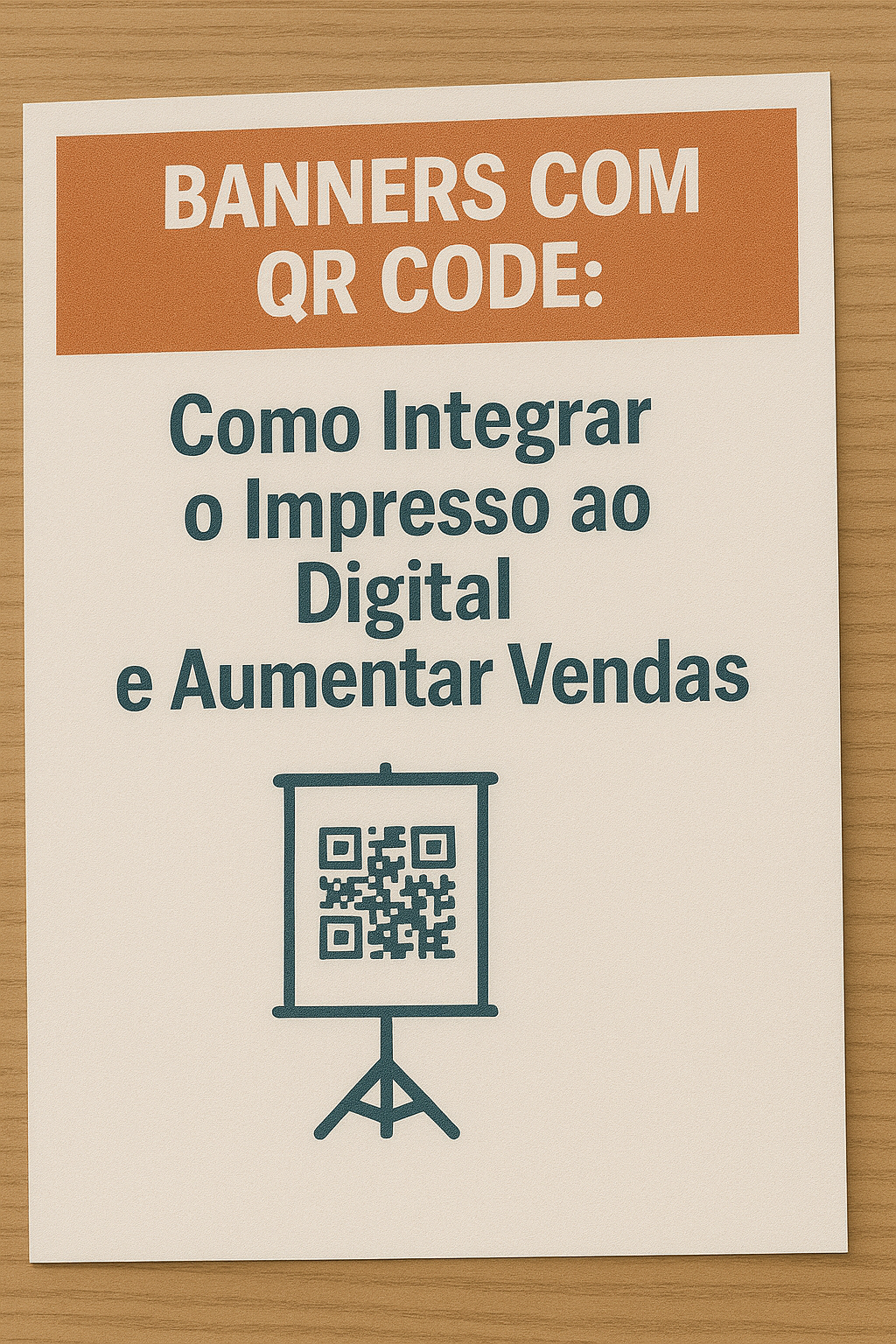 Banners com QR Code: Como Integrar o Impresso ao Digital e Aumentar Vendas