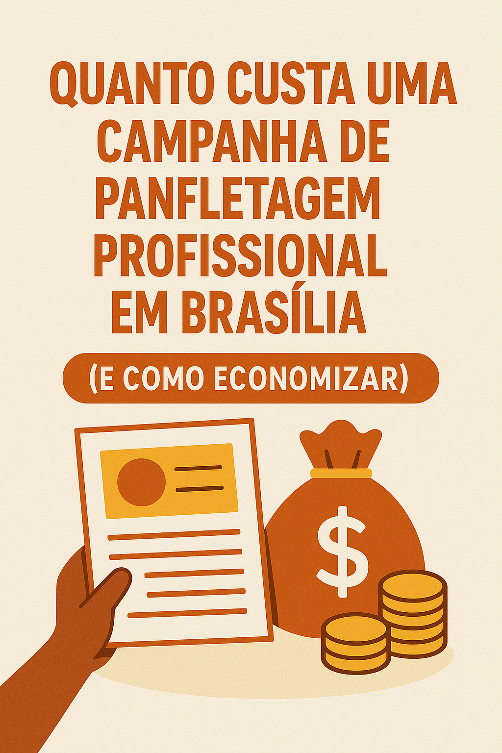 Leia mais sobre o artigo Quanto Custa uma Campanha de Panfletagem Profissional em Brasília (e Como Economizar)