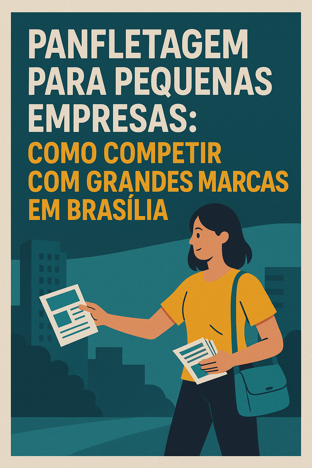 Leia mais sobre o artigo Panfletagem para Pequenas Empresas: Como Competir com Grandes Marcas em Brasília