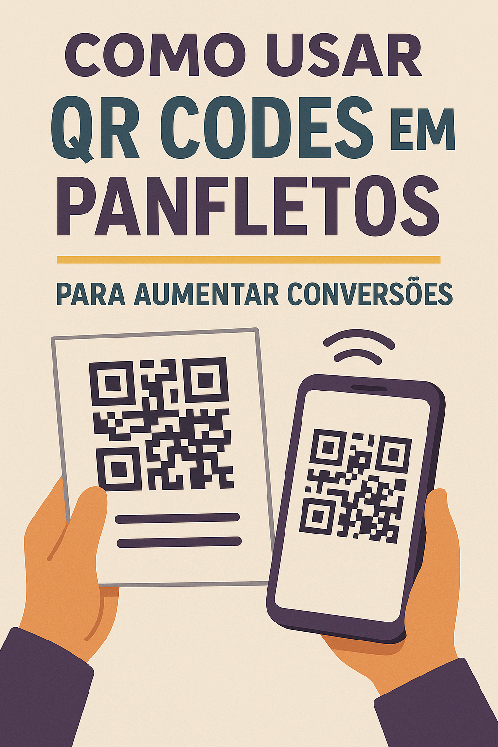 Leia mais sobre o artigo Como Usar QR Codes em Panfletos para Aumentar Conversões