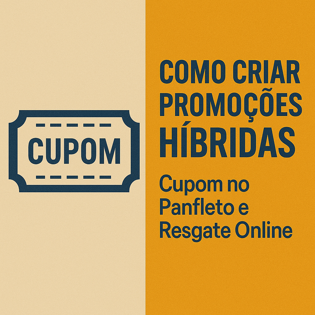Leia mais sobre o artigo Como Criar Promoções Híbridas: Cupom no Panfleto e Resgate Online
