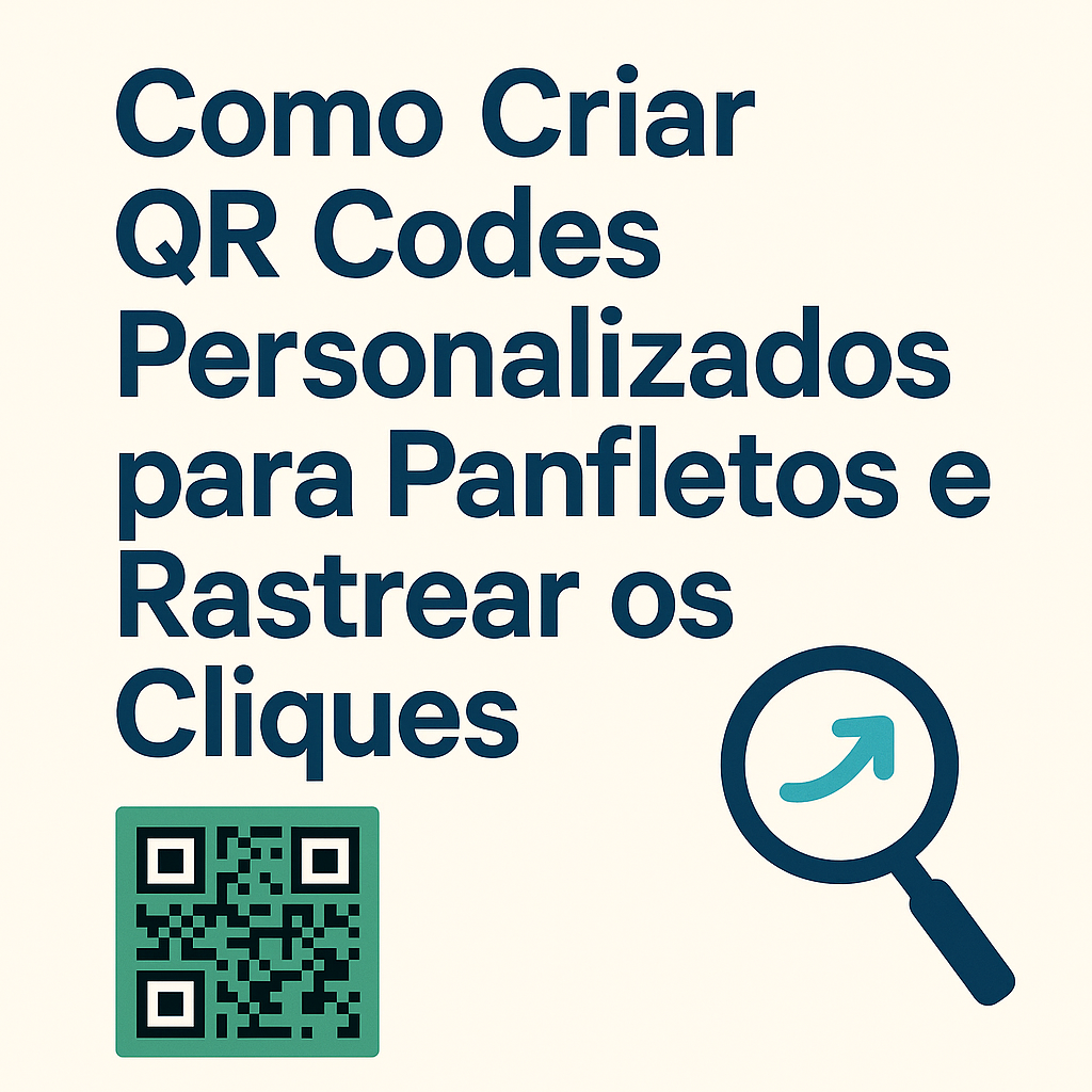 Leia mais sobre o artigo Como Criar QR Codes Personalizados para Panfletos e Rastrear os Cliques