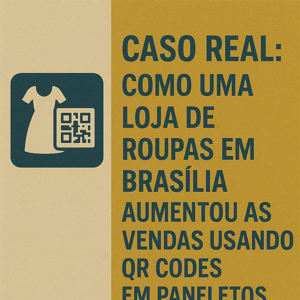 Leia mais sobre o artigo Caso Real: Como Uma Loja de Roupas em Brasília Aumentou as Vendas Usando QR Codes em Panfletos
