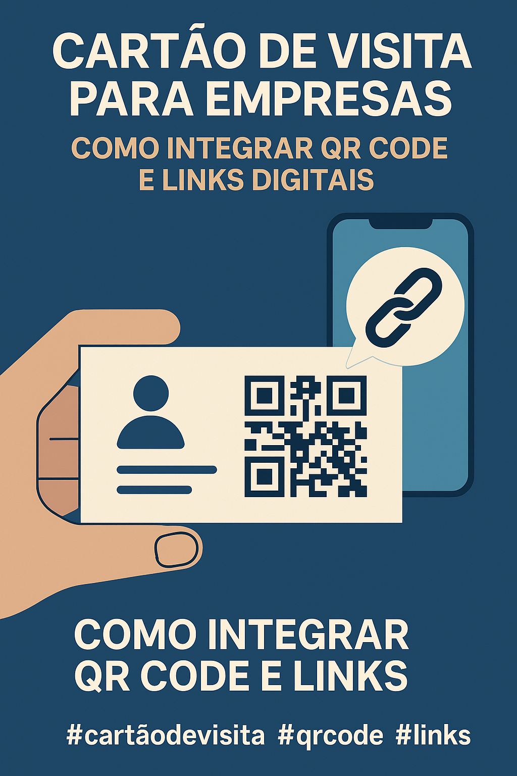 Leia mais sobre o artigo Cartão de Visita para Empresas: Como Integrar QR Code e Links Digitais