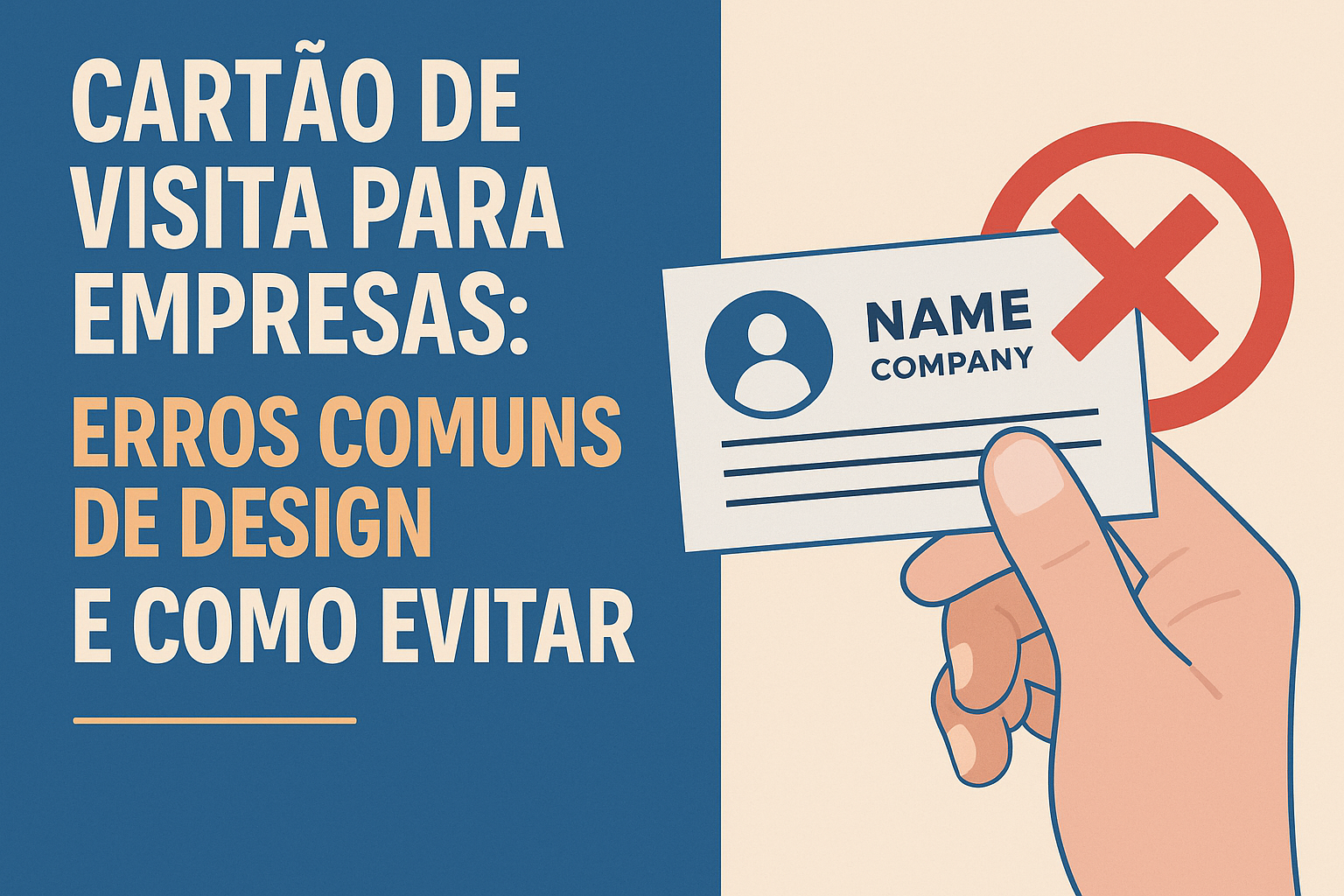 Leia mais sobre o artigo Cartão de Visita para Empresas: Erros Comuns de Design e Como Evitar