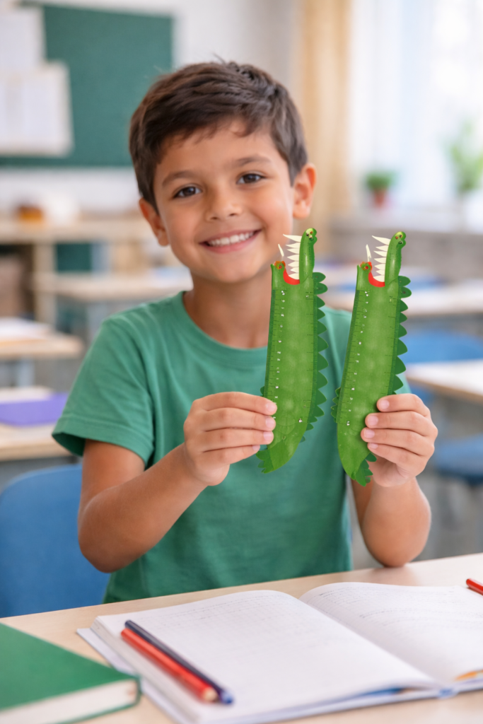 As réguas infantis em PVC branco 0,50mm personalizadas são ideais para uso escolar, projetos pedagógicos, ações promocionais e brindes educativos. Produzidas com material resistente e seguro, oferecem excelente rigidez, acabamento profissional e visual atrativo, sendo uma excelente escolha para escolas, gráficas, editoras e empresas que buscam materiais personalizados de alta qualidade.